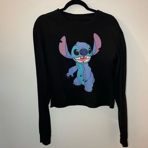 Disney Stitch long sleeve graphic tee